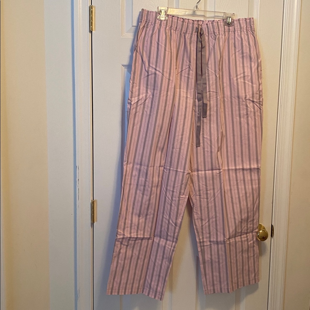 Lapasa Women’s Cotton Woven Plaid Pajama Pants…size 2XL